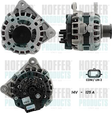 Hoffer H55101407G - Ģenerators www.autospares.lv