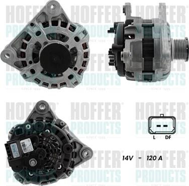 Hoffer H55101416G - Ģenerators www.autospares.lv