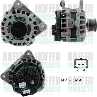 Hoffer H55101411G - Ģenerators www.autospares.lv