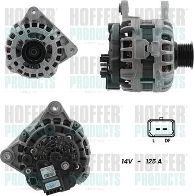 Hoffer H55101418G - Ģenerators www.autospares.lv