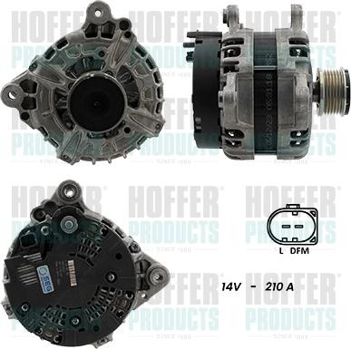 Hoffer H55101421G - Ģenerators www.autospares.lv