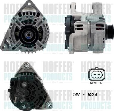 Hoffer H5510147G - Ģenerators www.autospares.lv