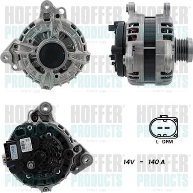 Hoffer H55101399G - Ģenerators www.autospares.lv