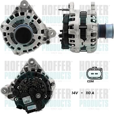 Hoffer H55101366G - Ģenerators www.autospares.lv