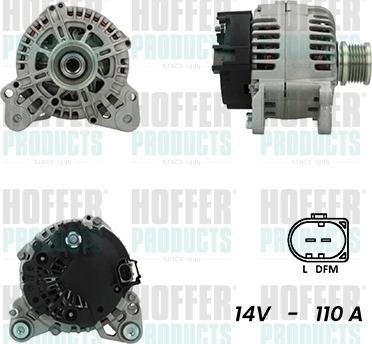 Hoffer H55101381G - Ģenerators www.autospares.lv