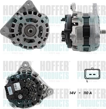 Hoffer H55101374G - Ģenerators www.autospares.lv