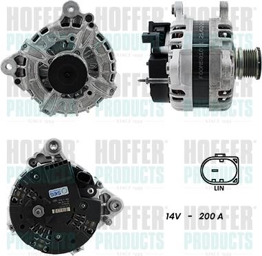 Hoffer H55101378G - Ģenerators www.autospares.lv