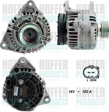 Hoffer H5510281G - Ģenerators www.autospares.lv