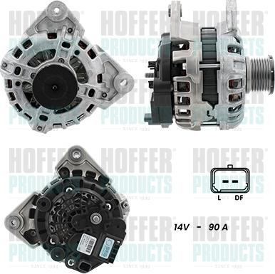 Hoffer H5510742G - Ģenerators www.autospares.lv