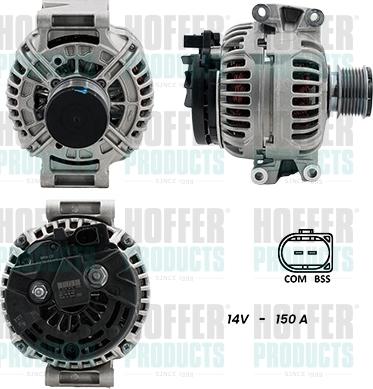 Hoffer H5510712G - Ģenerators www.autospares.lv