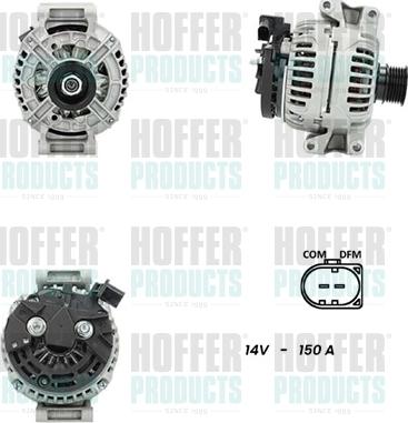 Hoffer H5510775G - Ģenerators www.autospares.lv