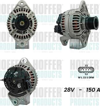 Hoffer H5610026G - Ģenerators www.autospares.lv