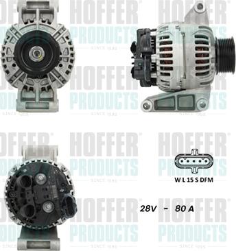 Hoffer H5610104G - Ģenerators www.autospares.lv