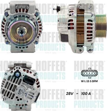 Hoffer H5635135G - Ģenerators www.autospares.lv