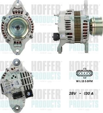 Hoffer H5635130G - Ģenerators www.autospares.lv