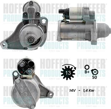 Hoffer H5010947G - Starteris www.autospares.lv