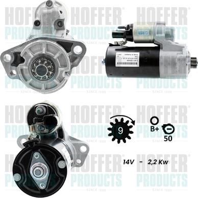 Hoffer H5010963G - Starteris www.autospares.lv