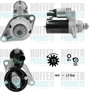 Hoffer H5010984G - Starteris www.autospares.lv