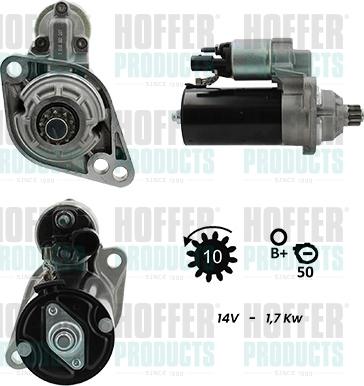 Hoffer H5010983G - Starteris www.autospares.lv