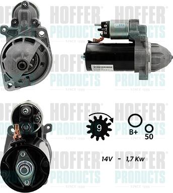 Hoffer H5010982G - Starteris www.autospares.lv