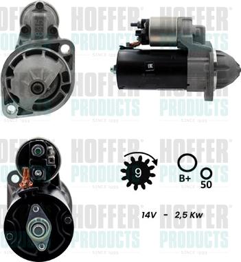 Hoffer H5010920G - Starteris www.autospares.lv