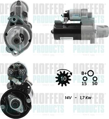 Hoffer H5010928G - Starteris www.autospares.lv