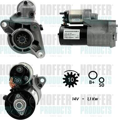 Hoffer H5010495G - Starteris www.autospares.lv