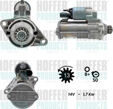 Hoffer H5010441G - Starteris www.autospares.lv