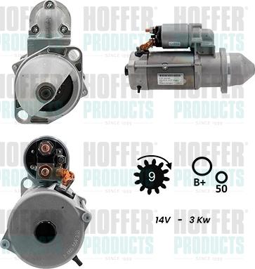 Hoffer H5010403G - Starteris www.autospares.lv