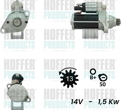 Hoffer H5010415G - Starteris www.autospares.lv