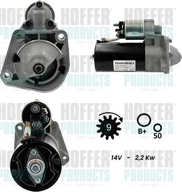 Hoffer H5010427G - Starteris www.autospares.lv