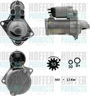 Hoffer H5010545G - Starteris www.autospares.lv