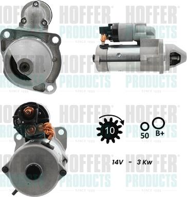 Hoffer H5010507G - Starteris www.autospares.lv