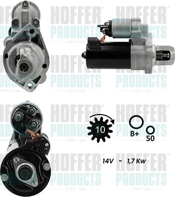 Hoffer H5010517G - Starteris www.autospares.lv