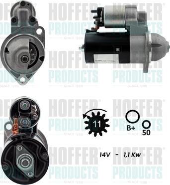 Hoffer H5010095G - Starteris www.autospares.lv