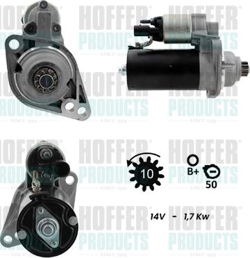 Hoffer H5010047G - Starteris www.autospares.lv