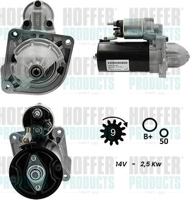 Hoffer H5010084G - Starteris www.autospares.lv