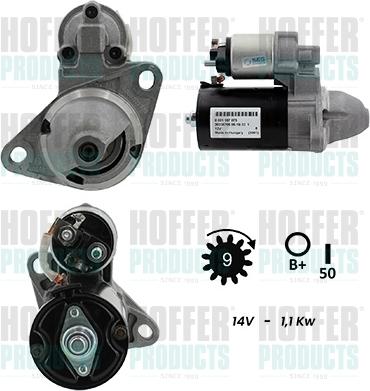 Hoffer H5010195G - Starteris www.autospares.lv