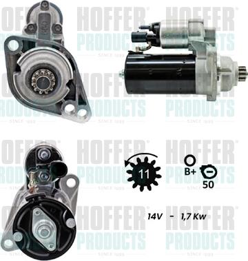 Hoffer H5010163G - Starteris www.autospares.lv