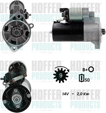 Hoffer H5010162G - Starteris www.autospares.lv