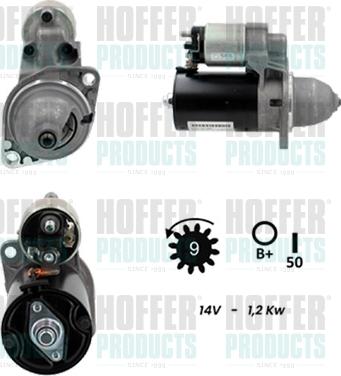 Hoffer H5010114G - Starteris www.autospares.lv