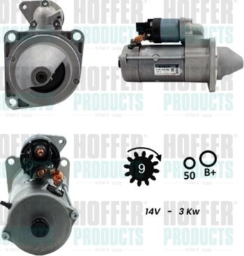 Hoffer H5010333G - Starteris www.autospares.lv