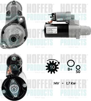 Hoffer H5010323G - Starteris www.autospares.lv