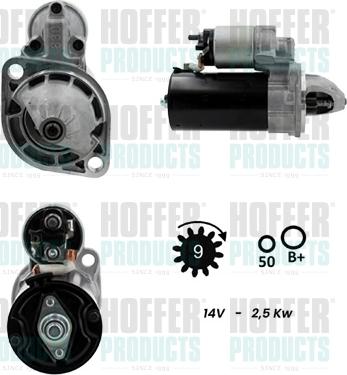 Hoffer H5010370G - Starteris www.autospares.lv