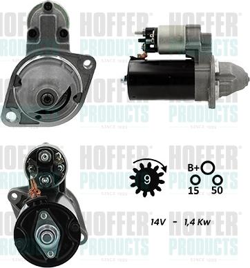 Hoffer H5010377G - Starteris www.autospares.lv