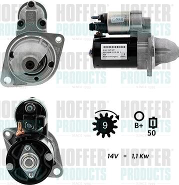 Hoffer H5010241G - Starteris www.autospares.lv