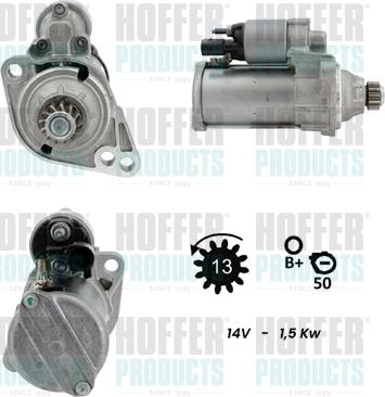 Hoffer H5010258G - Starteris www.autospares.lv