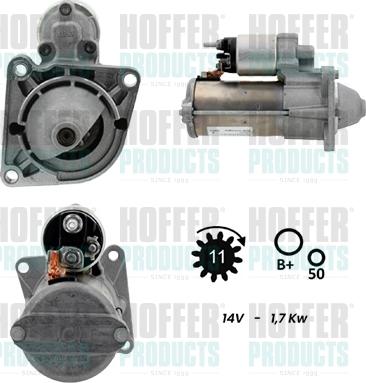 Hoffer H5010207G - Starteris www.autospares.lv