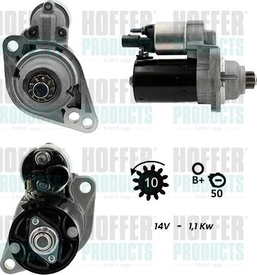 Hoffer H5010277G - Starteris www.autospares.lv