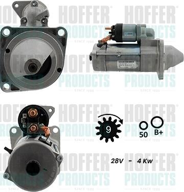 Hoffer H5110045G - Starteris www.autospares.lv